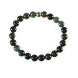 Heliotroop armband 18 cm | 8 mm kralen Heliotroop armband 18 cm | 8 mm kralen