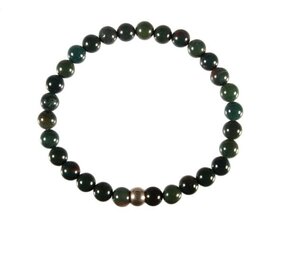 Heliotroop armband 18 cm | 6 mm kralen