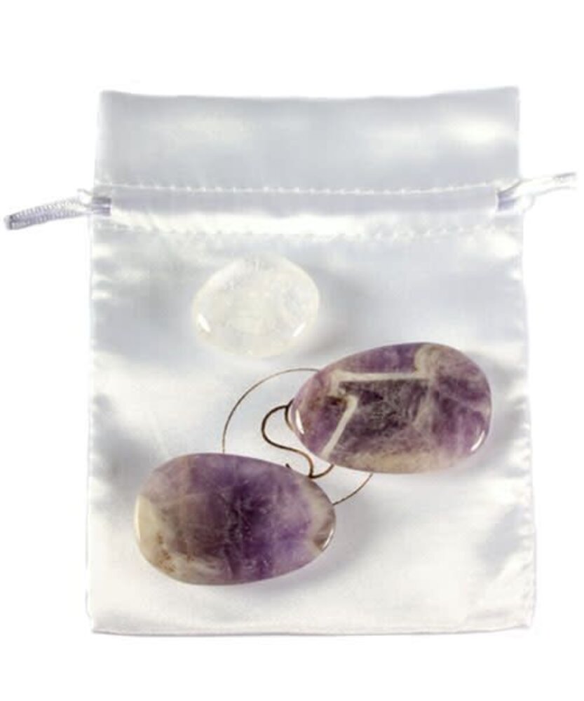 Amethistkwarts oogstenen Amethistkwarts oogstenen