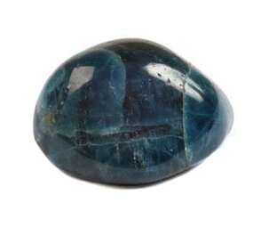 Apatiet (blauw) steen getrommeld 2 - 5 gram Apatiet (blauw) steen getrommeld 2 - 5 gram