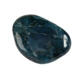 Apatiet (blauw) steen getrommeld | middel (M) Apatiet (blauw) steen getrommeld | middel (M)