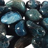 Apatiet (blauw) steen getrommeld | middel (M)