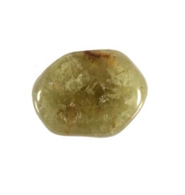 Grossulaar (lichtgroen) steen getrommeld 5 - 10 gram