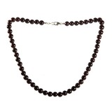 Granaat ketting 8 mm kralen Granaat ketting 8 mm kralen