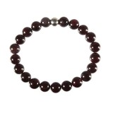 Granaat armband 20 cm | 8 mm kralen Granaat armband 20 cm | 8 mm kralen