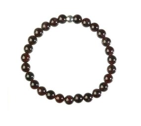 Granaat armband 18 cm | 6 mm kralen Granaat armband 18 cm | 6 mm kralen