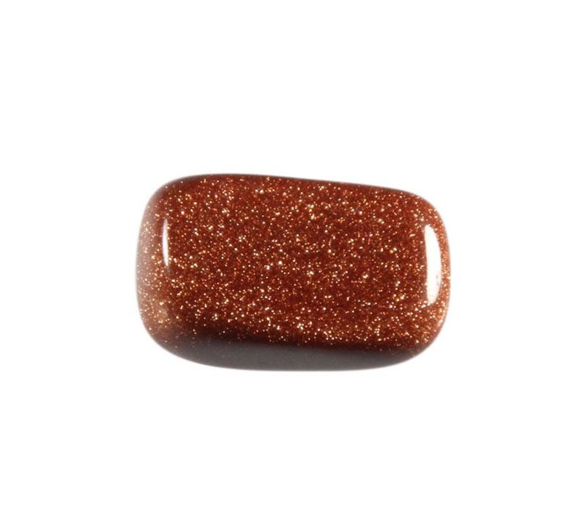 Goudsteen (rood) steen getrommeld 5 - 10 gram Goudsteen (rood) steen getrommeld 5 - 10 gram