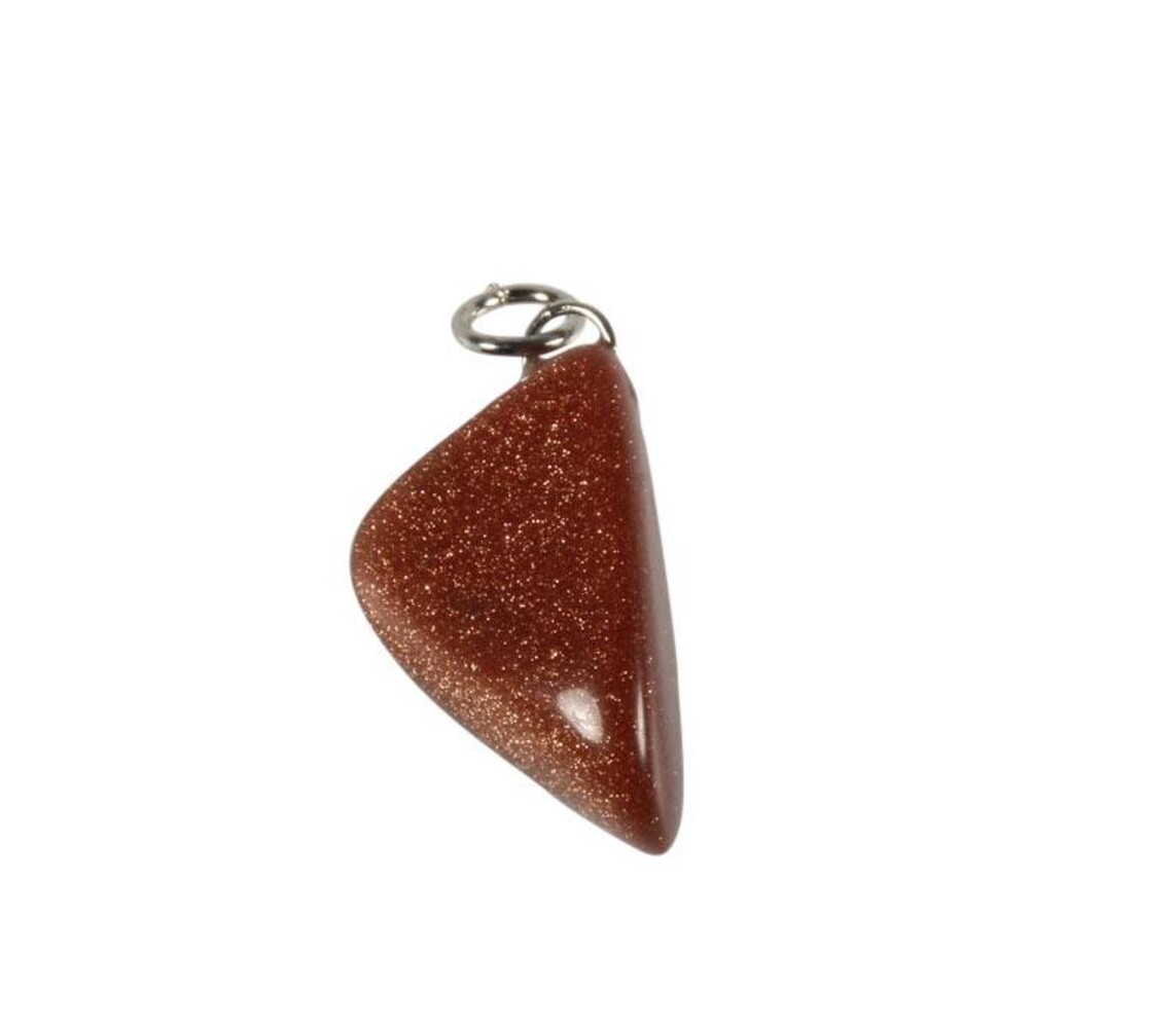 Goudsteen (rood) hanger Goudsteen (rood) hanger