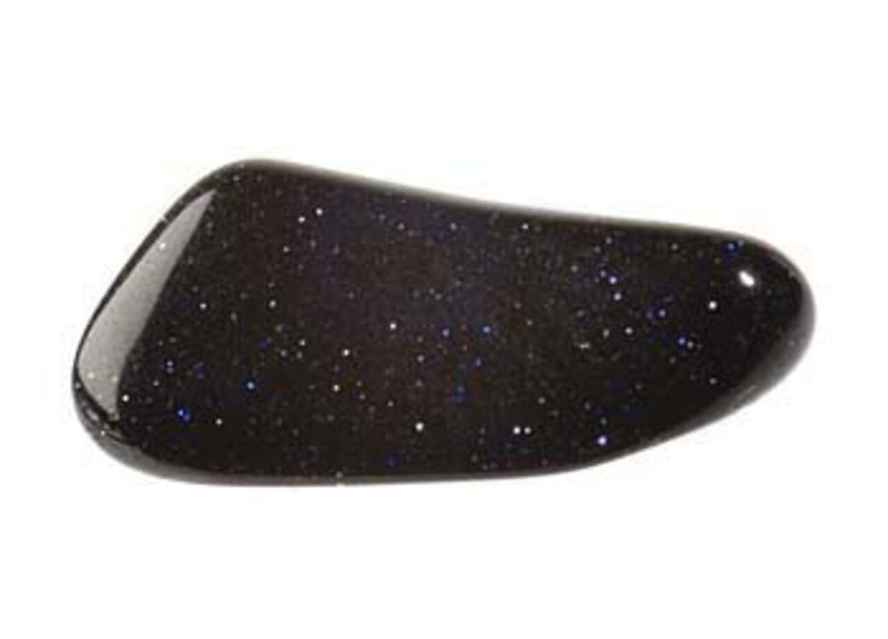 Goudsteen (blauw) steen getrommeld 2 - 5 gram Goudsteen (blauw) steen getrommeld 2 - 5 gram