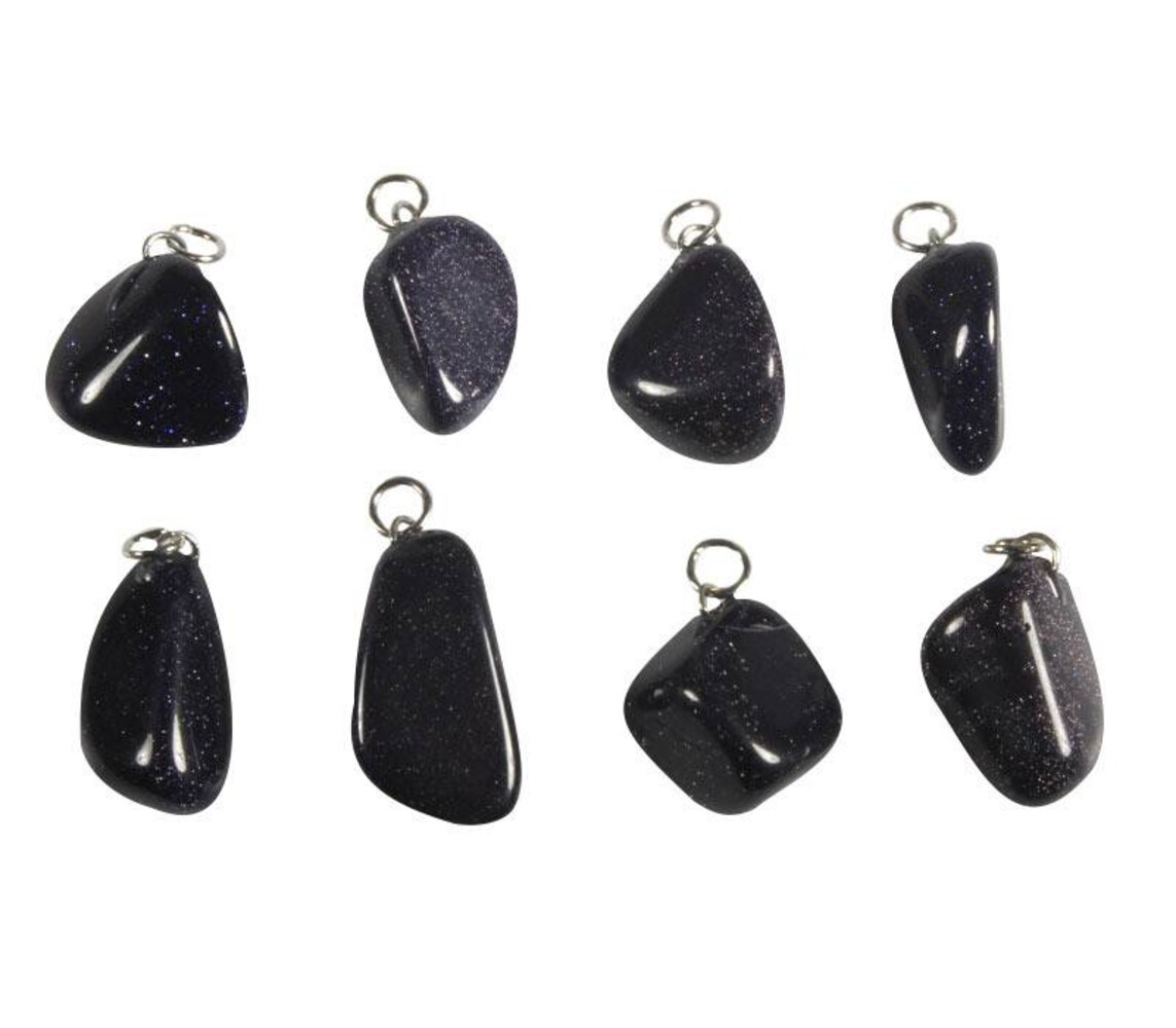 Goudsteen (blauw) hanger Goudsteen (blauw) hanger