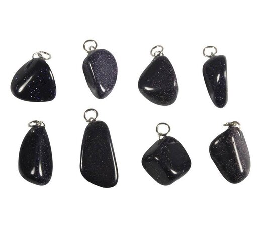 Goudsteen (blauw) hanger Goudsteen (blauw) hanger