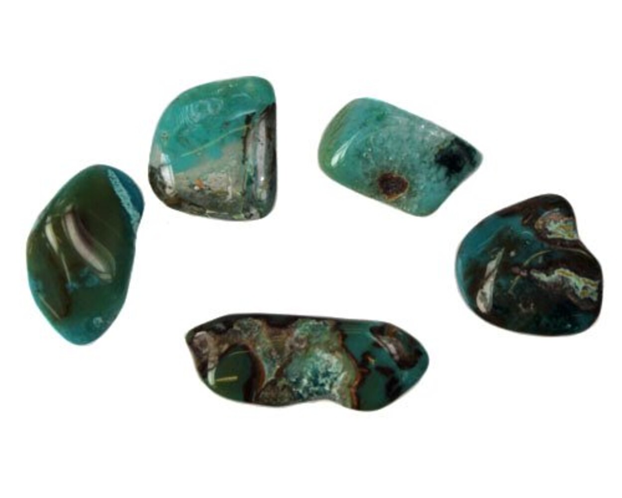 Gem silica steen getrommeld 5 - 10 gram