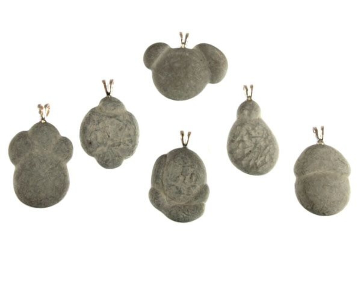 Fairy stone hanger met zilveren oogje Fairy stone hanger met zilveren oogje