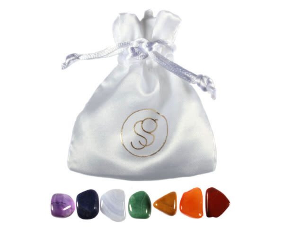 Edelsteen set chakra healing