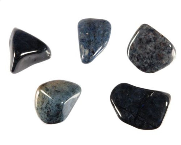 Dumortieriet steen getrommeld 2 - 5 gram Dumortieriet steen getrommeld 2 - 5 gram