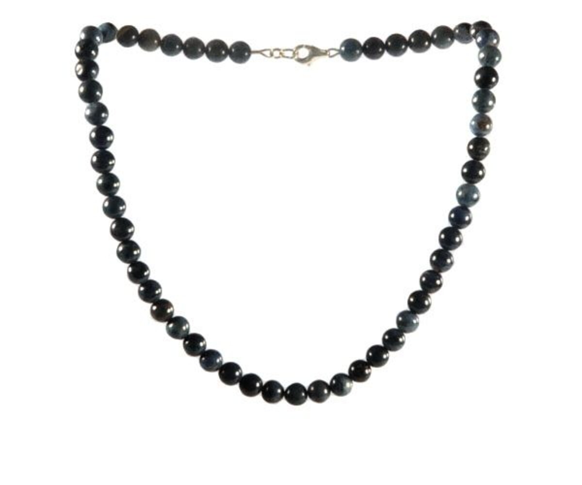 Dumortieriet ketting 8 mm kralen