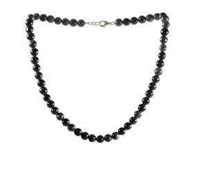 Dumortieriet ketting 8 mm kralen Dumortieriet ketting 8 mm kralen