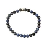 Dumortieriet armband 18 cm | 6 mm kralen