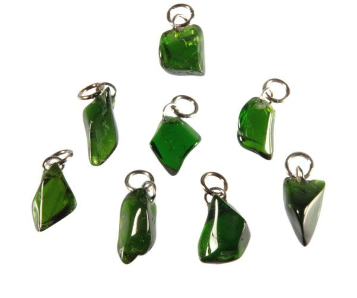 Diopsiet (chroom) hanger Diopsiet (chroom) hanger