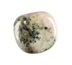 Clinozoisiet steen getrommeld | middel (M) Clinozoisiet steen getrommeld | middel (M)
