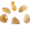Citrienkwarts (verhit) steen getrommeld 5 - 10 gram