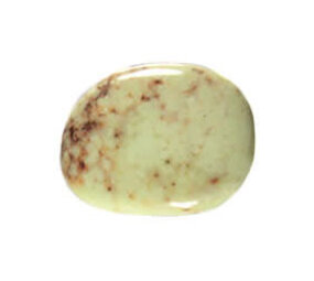 Chrysopraas (citroen) steen plat gepolijst Chrysopraas (citroen) steen plat gepolijst