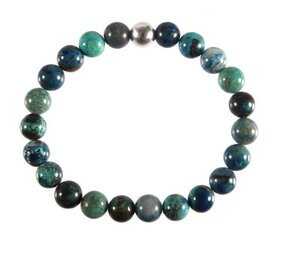 Chrysocolla armband 18 cm | 8 mm kralen Chrysocolla armband 18 cm | 8 mm kralen