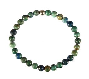 Chrysocolla armband 18 cm | 6 mm kralen Chrysocolla armband 18 cm | 6 mm kralen