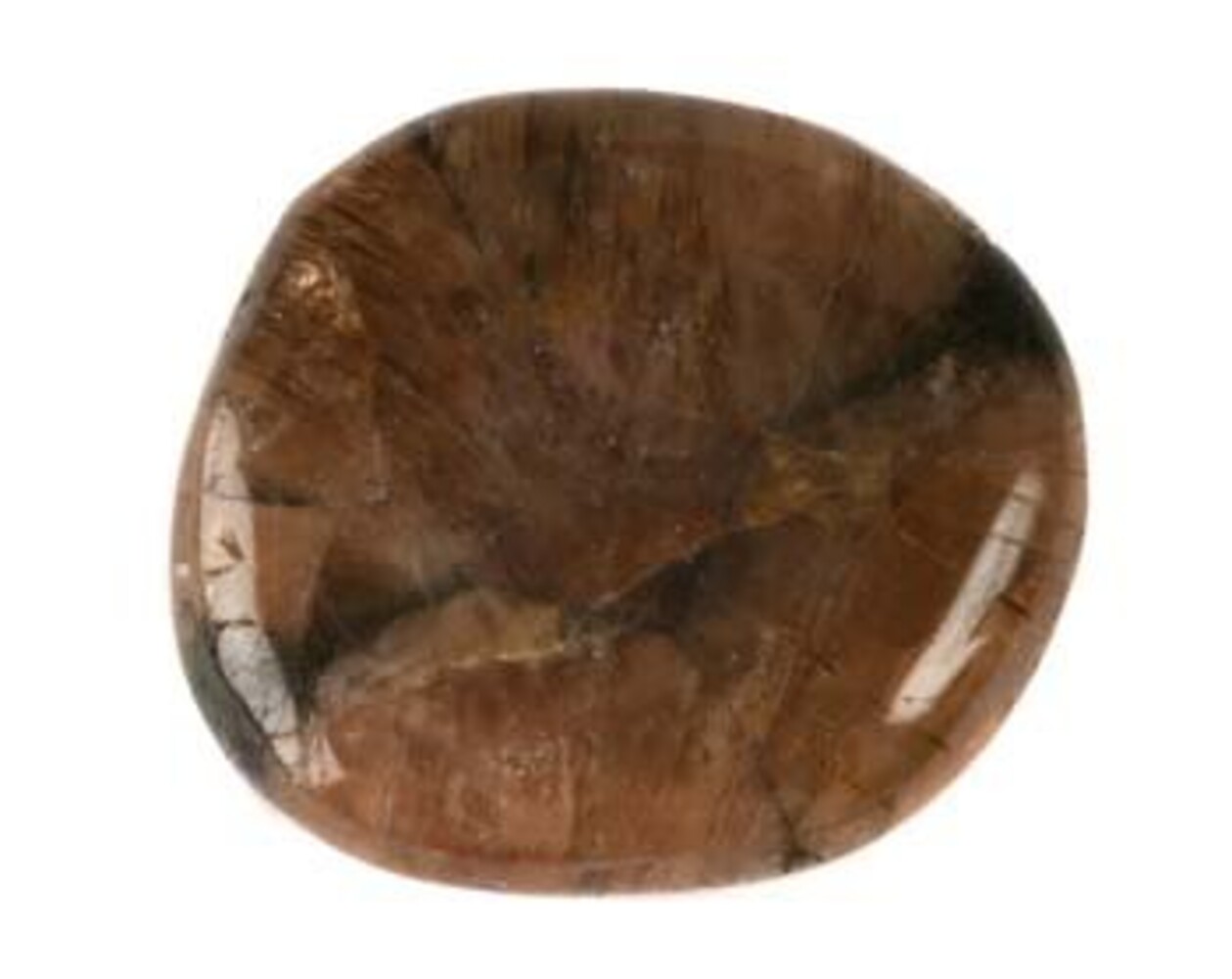 Chiastoliet steen plat geslepen