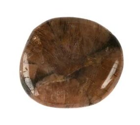 Chiastoliet steen plat geslepen Chiastoliet steen plat geslepen