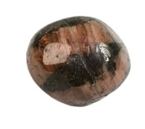 Chiastoliet of kruissteen getrommeld 5 - 10 gram