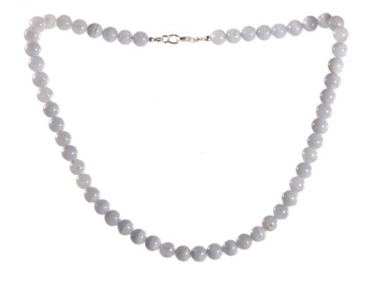 Chalcedoon ketting 8 mm kralen Chalcedoon ketting 8 mm kralen