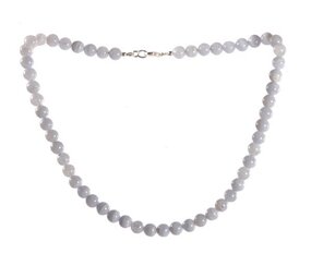 Chalcedoon ketting 8 mm kralen Chalcedoon ketting 8 mm kralen