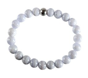 Chalcedoon armband 20 cm | 8 mm kralen Chalcedoon armband 20 cm | 8 mm kralen
