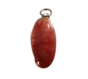 Chalcedoon (rood) hanger