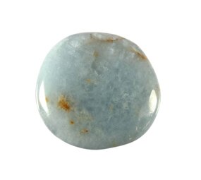 Celestien steen plat gepolijst Celestien steen plat gepolijst