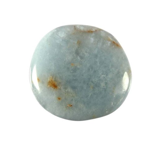 Celestien steen plat gepolijst Celestien steen plat gepolijst