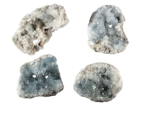 Celestien cluster 250 - 500 gram Celestien cluster 250 - 500 gram