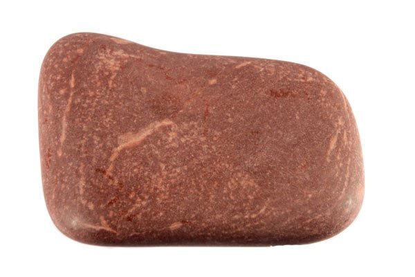 Catliniet of pijpsteen plat gepolijst