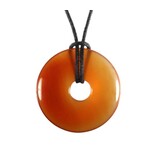 Carneool hanger donut 3 cm Carneool hanger donut 3 cm