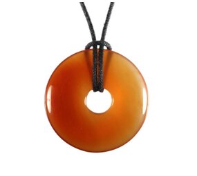 Carneool hanger donut 3 cm Carneool hanger donut 3 cm