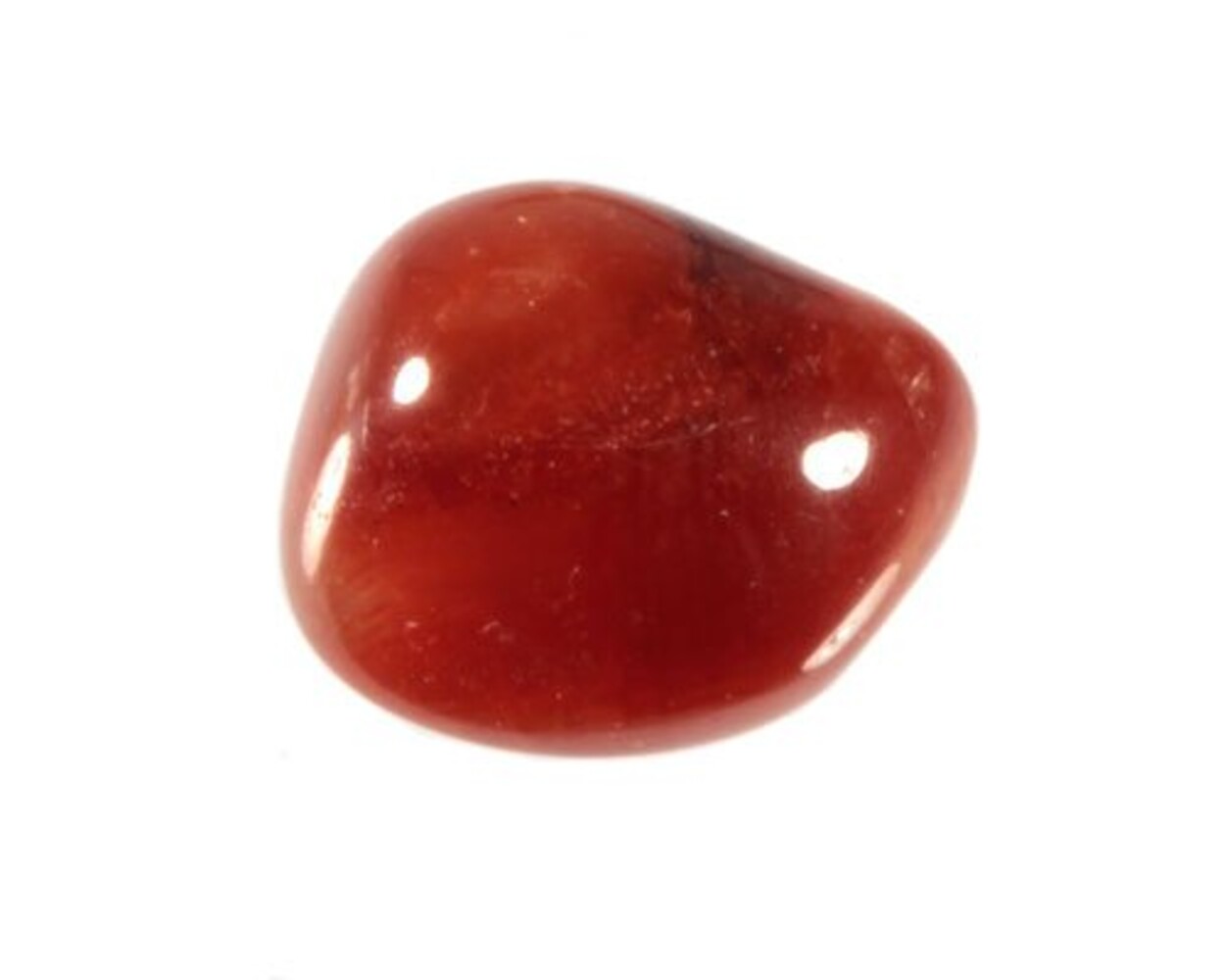 Calciet (rood) steen getrommeld 2 - 5 gram Calciet (rood) steen getrommeld 2 - 5 gram