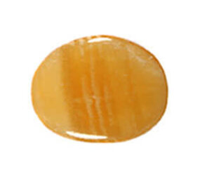 Calciet (oranje) steen plat gepolijst Calciet (oranje) steen plat gepolijst