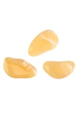 Calciet (oranje) steen getrommeld 2 - 5 gram