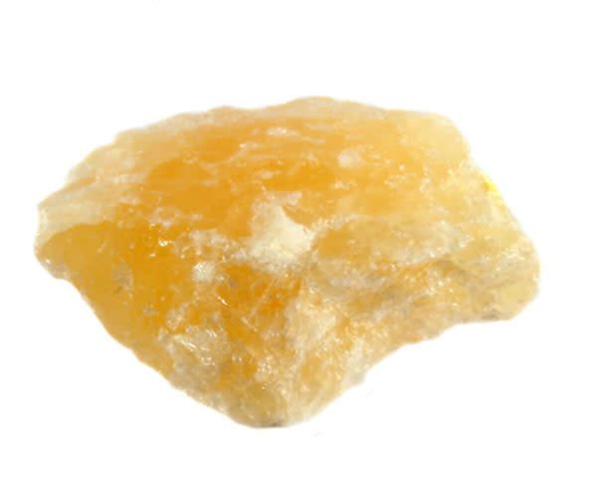 Calciet (oranje) ruw 25 - 50 gram