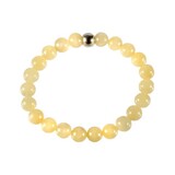 Calciet (geel/wit) armband 18 cm | 8 mm kralen Calciet (geel/wit) armband 18 cm | 8 mm kralen