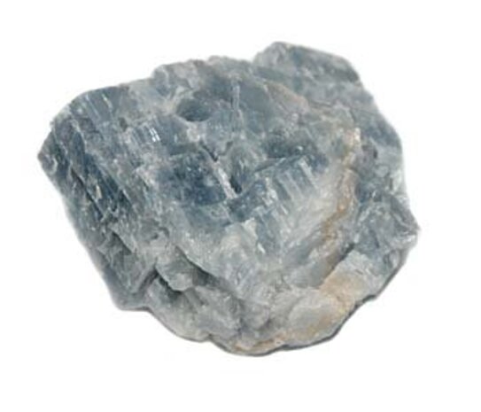 Calciet (blauw) ruw 50 - 100 gram Calciet (blauw) ruw 50 - 100 gram