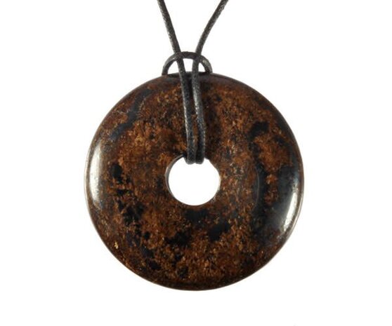 Bronziet hanger donut 4 cm Bronziet hanger donut 4 cm