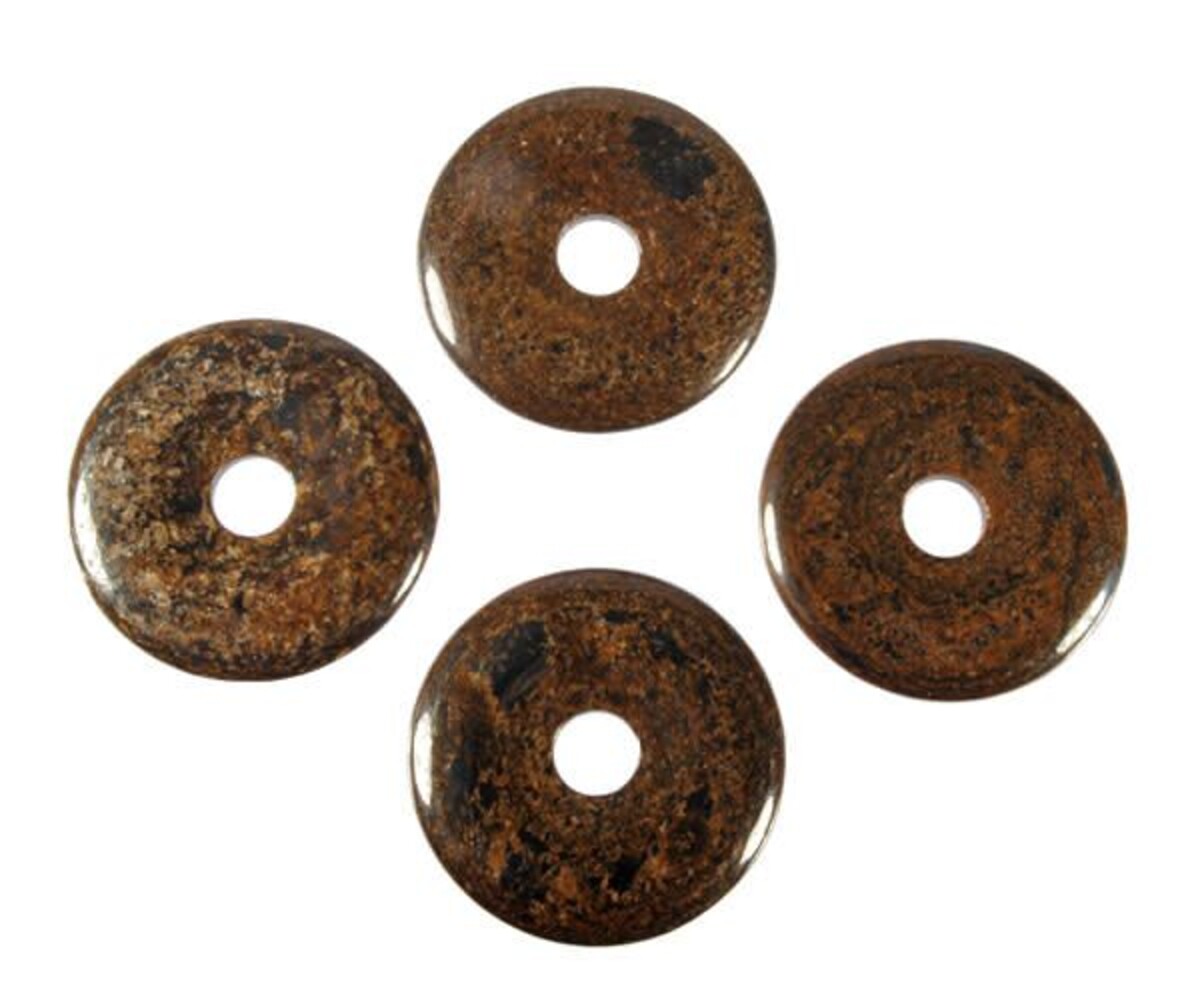 Bronziet hanger donut 4 cm Bronziet hanger donut 4 cm