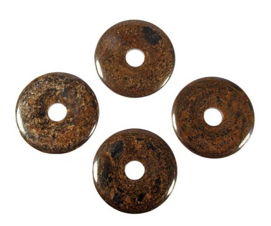 Bronziet hanger donut 4 cm Bronziet hanger donut 4 cm